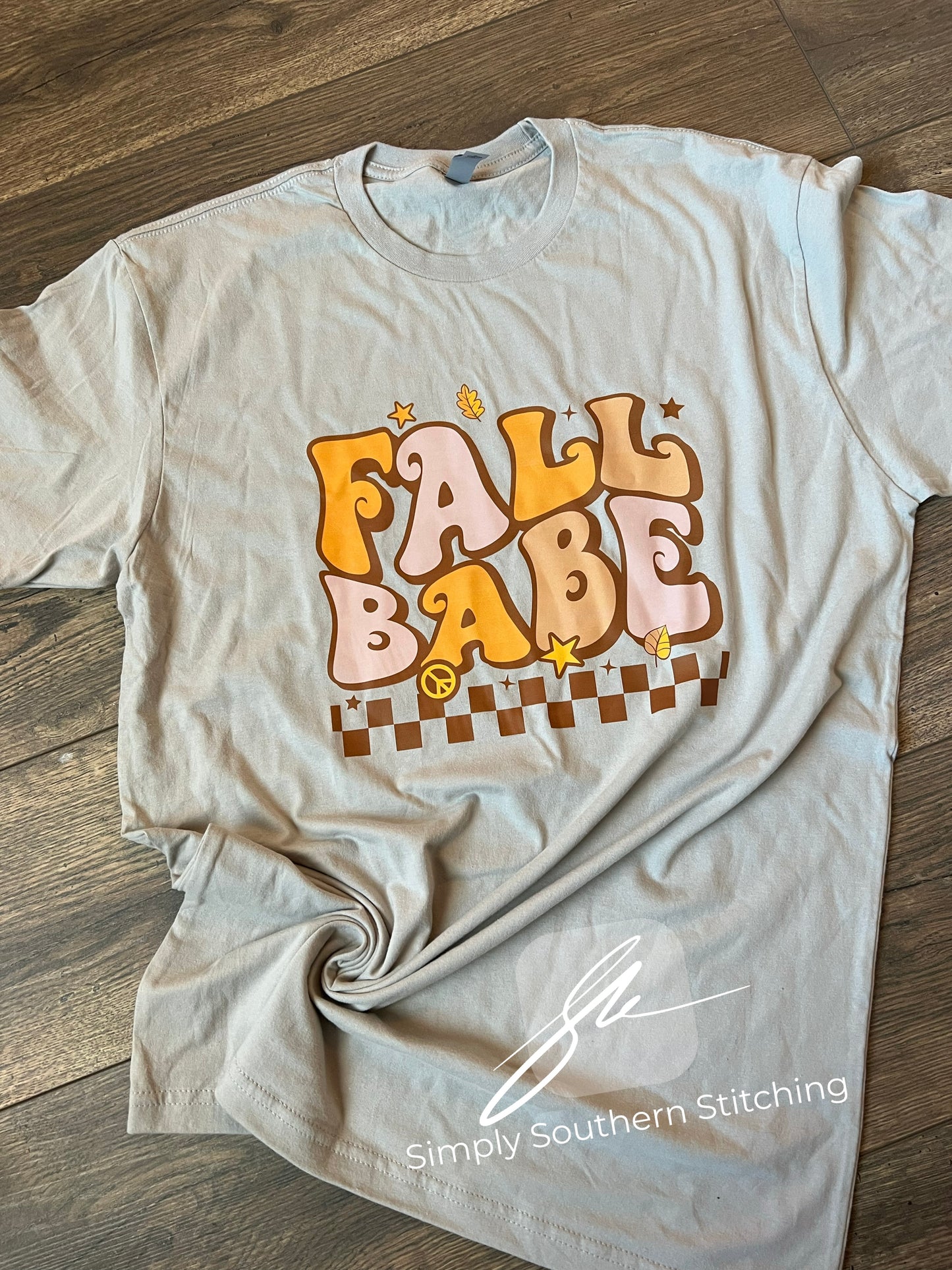 Fall Babe - Screen Print Transfer