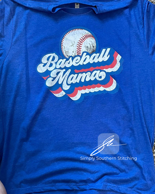 Baseball Mama - Screen Print Transfer